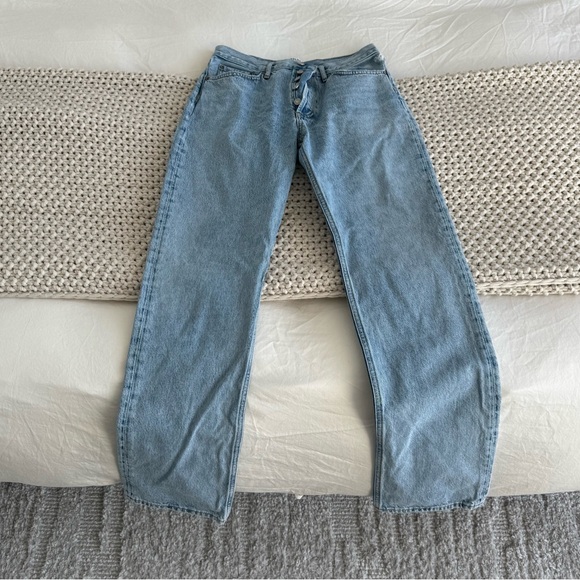 Agolde Lana Straight Jeans - Picture 4 of 7